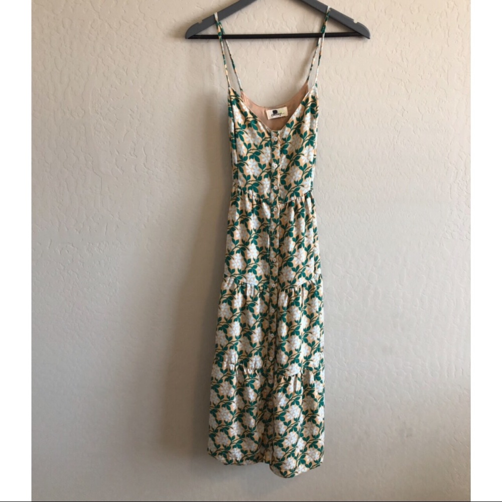 Anthropologie porridge print dress